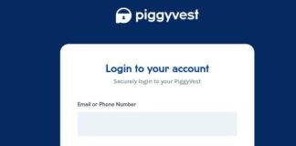 PiggyVest Login - Save with PiggyVest