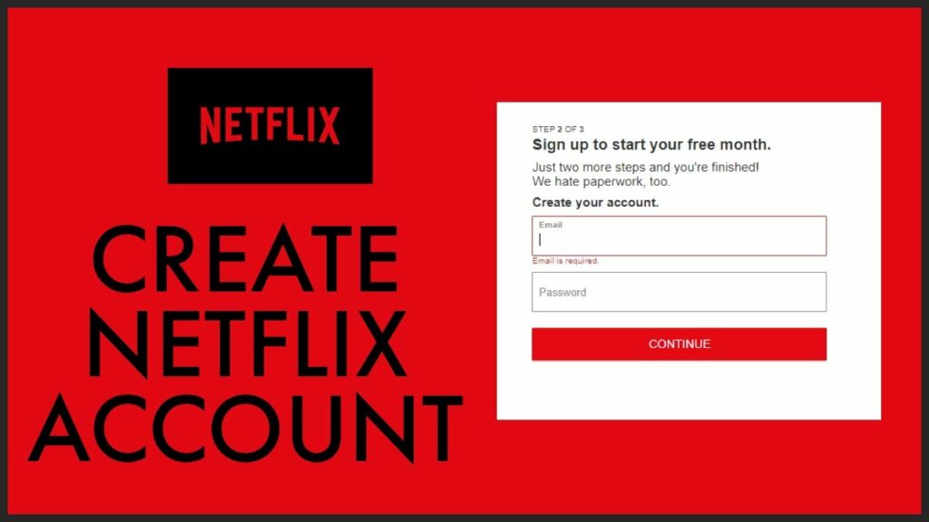 Netflix Login - How to Create a Netflix Account