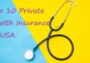 Top 10 Private Health Insurance in USA