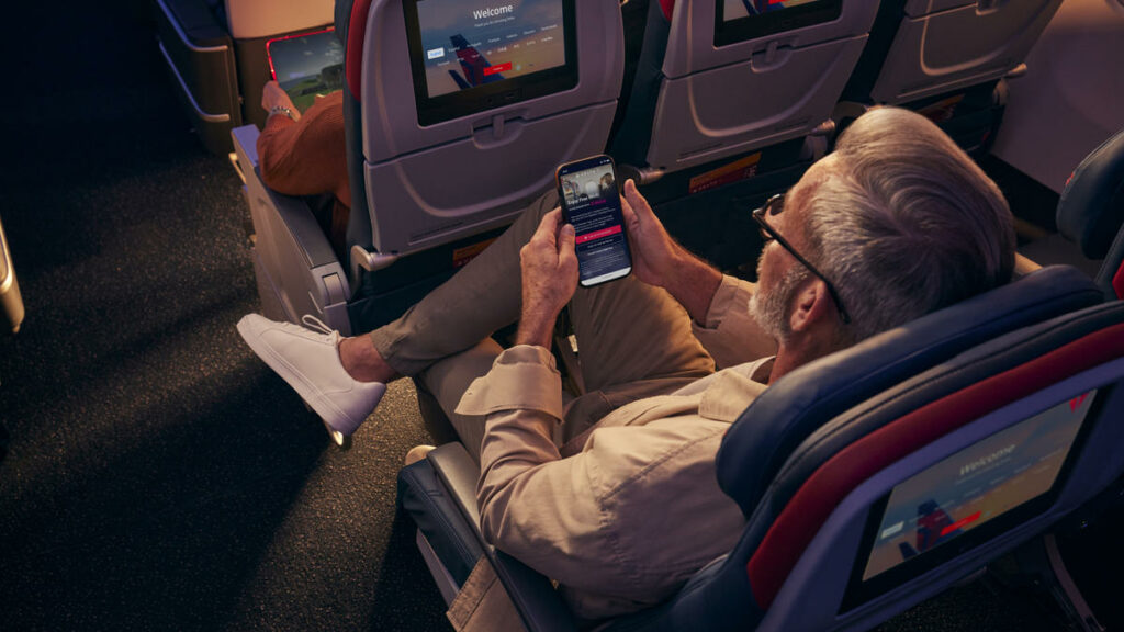 Delta In-Flight Wi-Fi Login