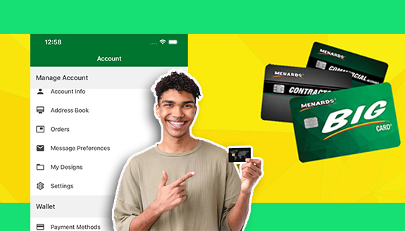 Menards Credit Card Login on menards.capitalone.com
